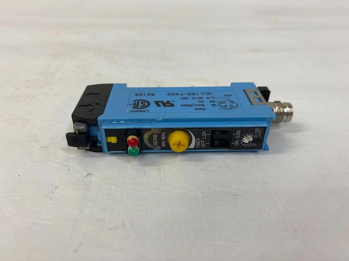 Used Sick WLL160-F420 Fiber Optic Switch