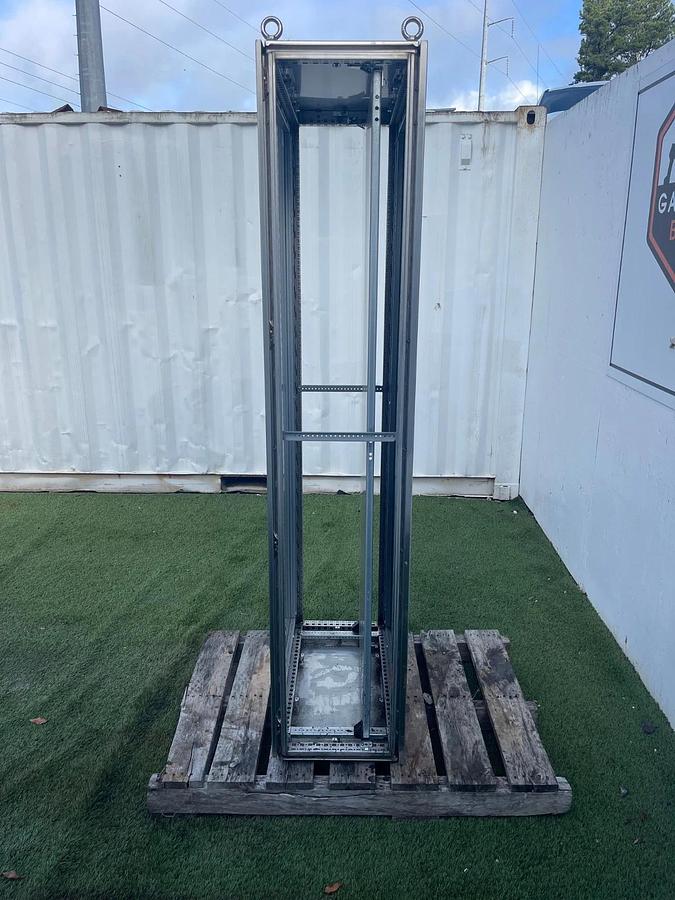 Used Rittal TS 8012.019, Freestanding Stainless Steel Enclosure, Material No. 9978422