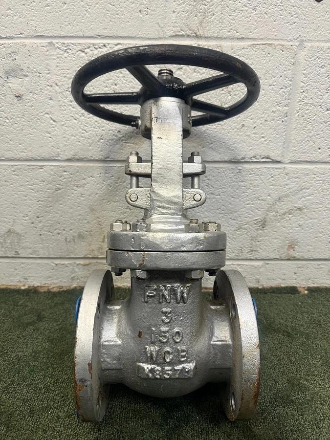 Used FNW Valve Co. FNW551, Size 3, Valve Gear Gate, Class 150, 285 PSI, 3” Bores