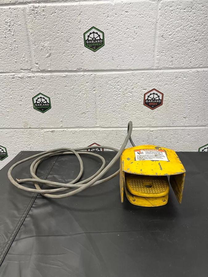 Used Foot Switch Guarding