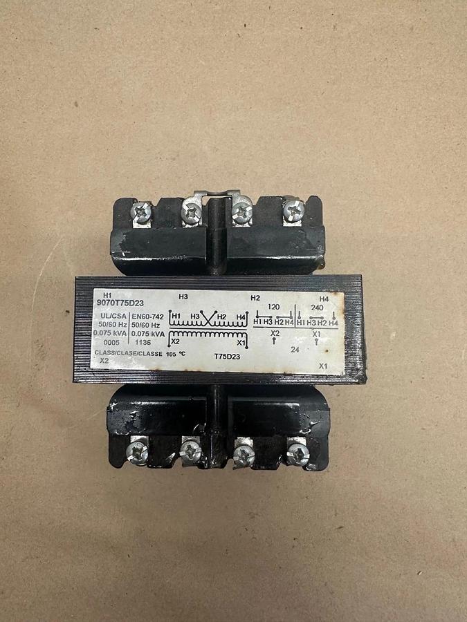 Used Square D 9070T75D23 Transformer