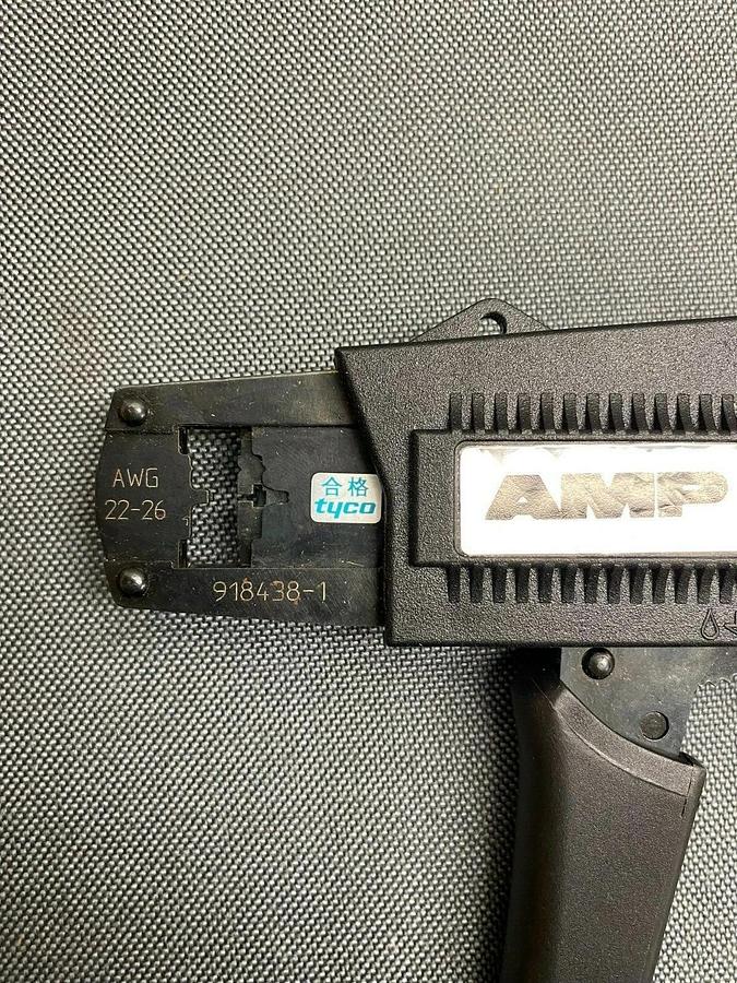Used AMP Tyco 918438-1 Pistol Grip Hand Tool Crimper