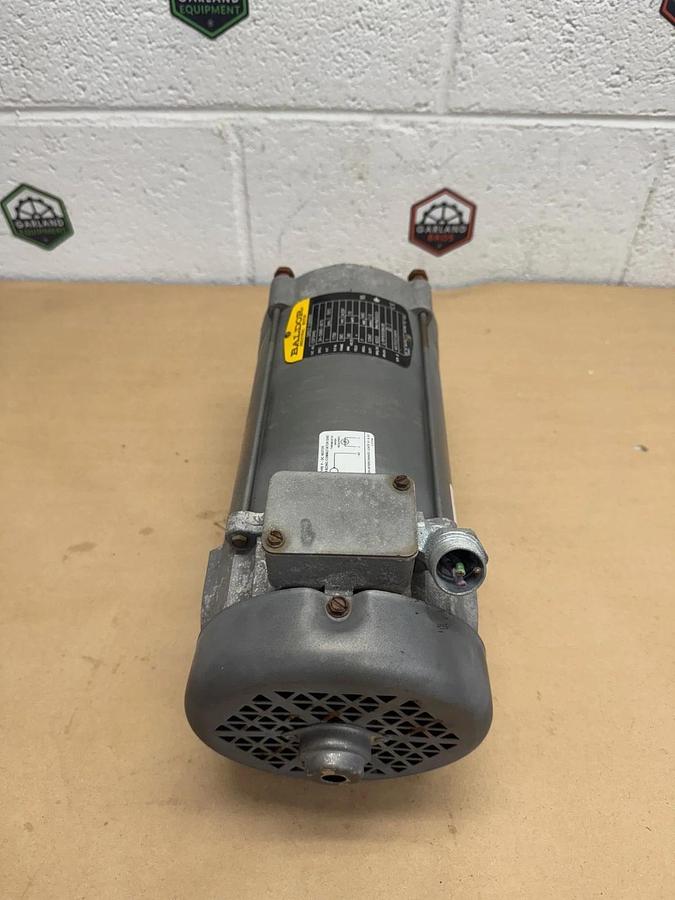 Used Baldor CDP3445 1Hp DC Motor @ 1750 RPM, 10A, 0.625” Shaft