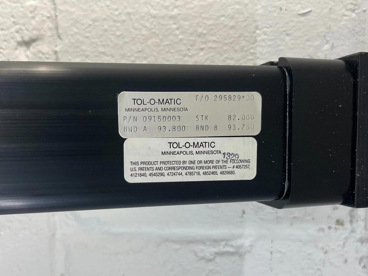 Used TOL-O-MATIC 09150003 Rodless-Style cylinder STK: (82.000)