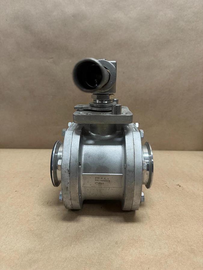 Used SVF F.C.I. SBC76666TT Ball Valve