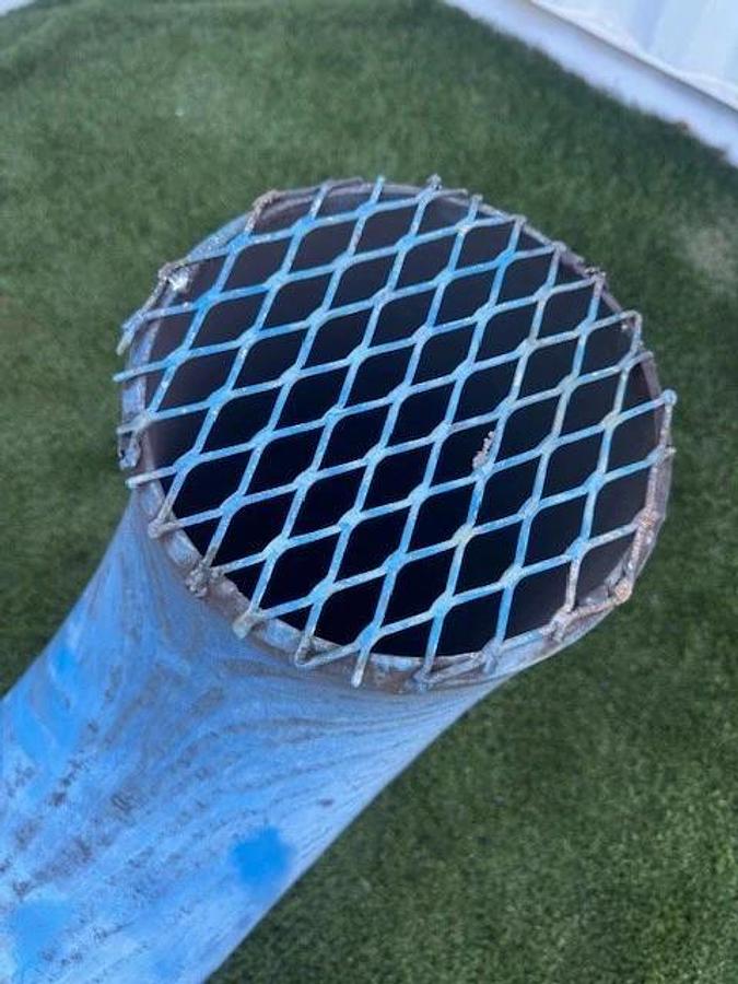 Used Industrial Silencer, 72”x24” Fan Silencer, 150 Gallon Tank, Dual 8” Outbores