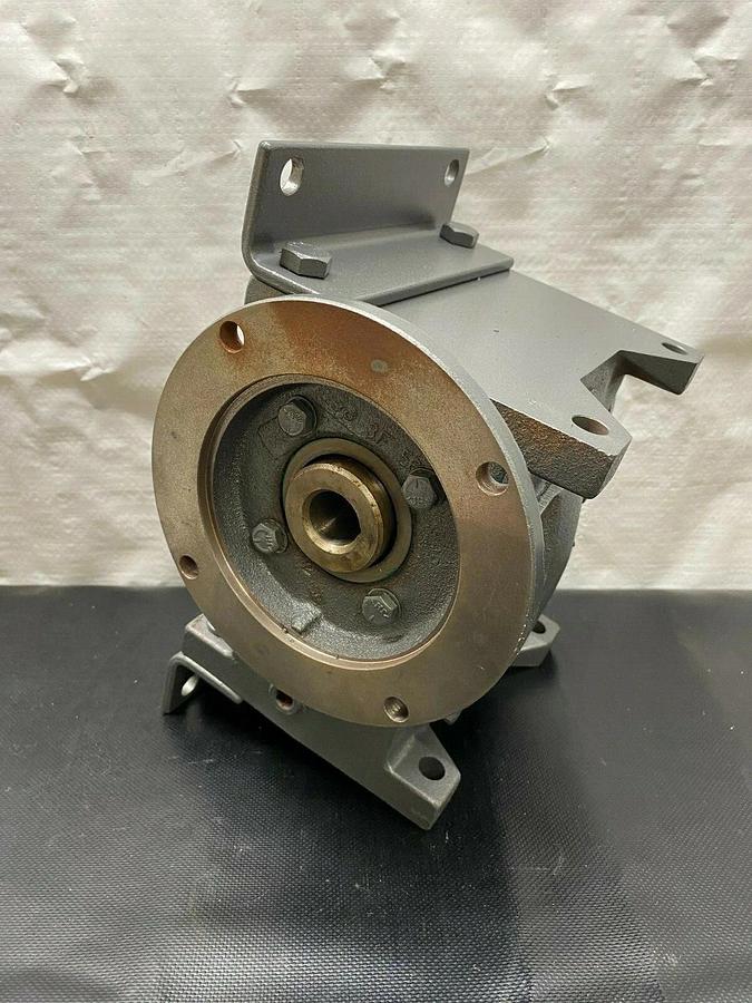 Used Baldor SVF258-15B-B Right Angle Worm Gear Speed Reducer, Ratio 15:1