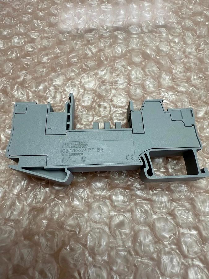 Used Phoenix Contact CB 1/6-2/4 PT-BE Base Element, Fuse Terminal Block *NEW*