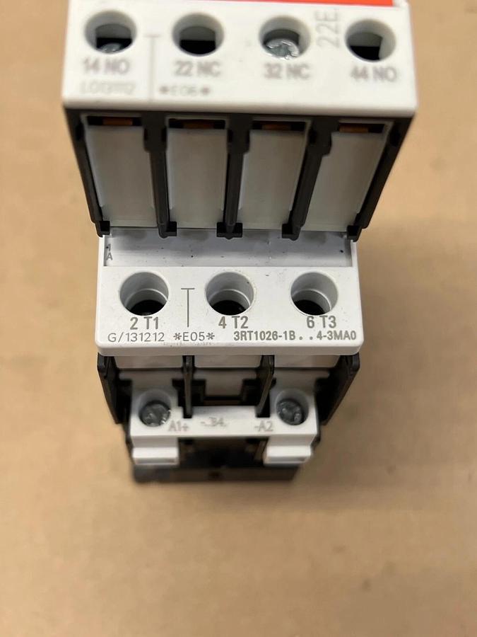 Used Siemens 3RT1026-1B Sirius Contactor