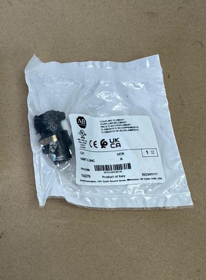 Used Allen Bradley 140MT-C-DNC Ser A Coupler for Extension *FACTORY SEALED*