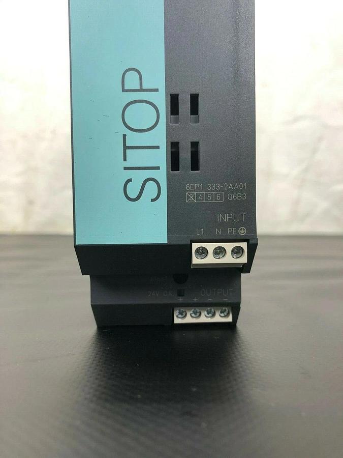 Used Siemens 6EP1 333-2AA01 SITOP Power Supply, 5 Amps