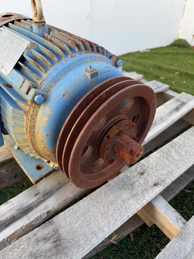 Used North American Electric Inc PE254T-15-4C 15HP 1750RPM 208-230/460V 254T Frame