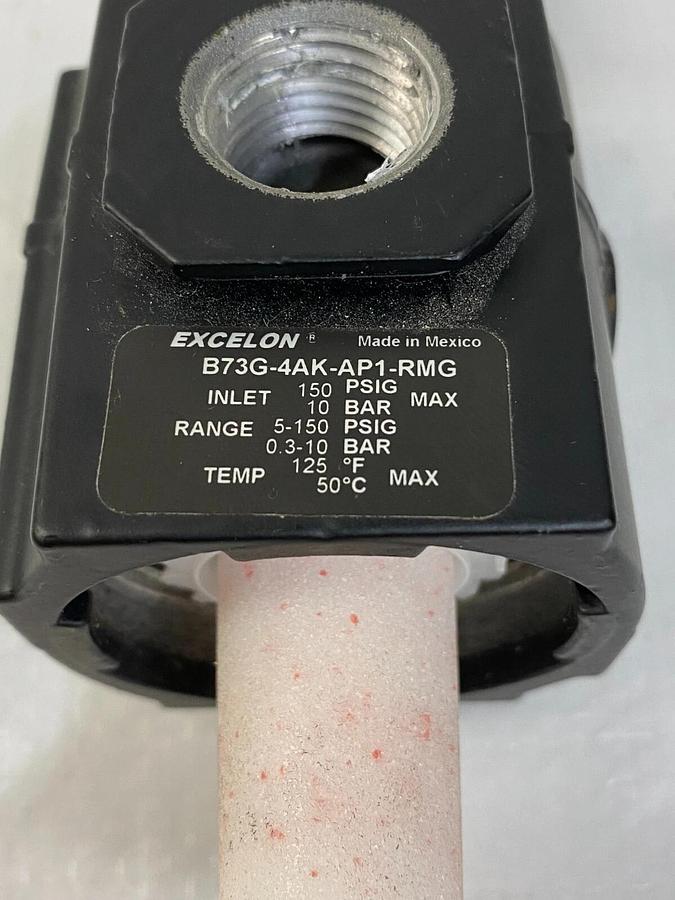 Used EXCELON B73G-4AK-AP1-RMG Pressure Regulator