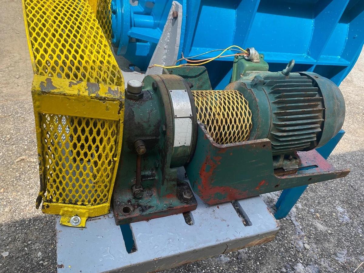 Used Rotary Airlock Feeder 25x30 5HP Toshiba Motor 1745RPM Sumitomo Gearbox