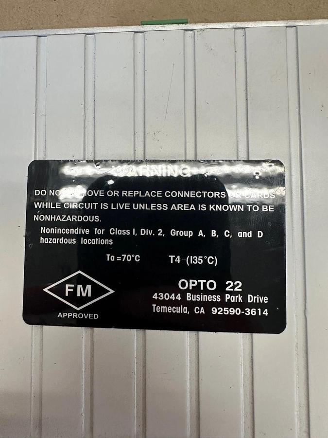 Used OPTO 22 SNAP-PS5 5V @ 4A Logic Power Supply