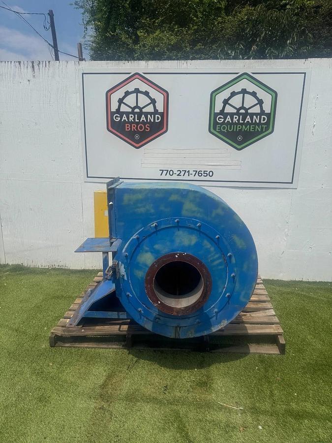 Used Industrial Blower Fan CW Top Horizontal Blower, No Drive, 12” Inlet