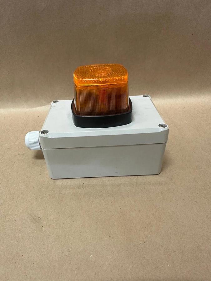 Used Hella 00280 Orange Light w/ Plastic Box