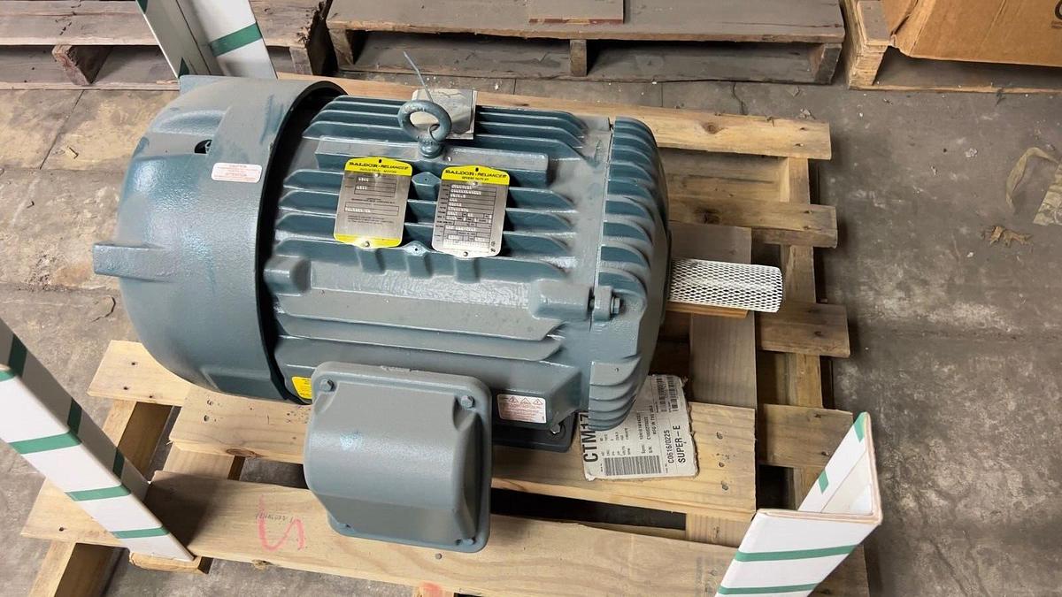 Used Baldor Reliance Industrial Motor CTM1763T 25HP 460V