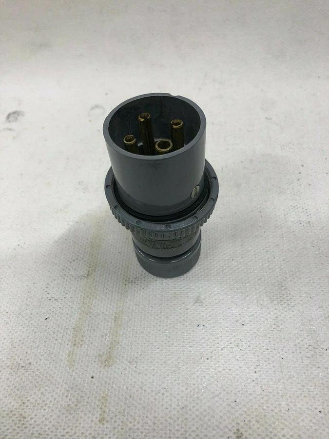 Used Russellstoll 3730 Male Pin and Sleeve Plug