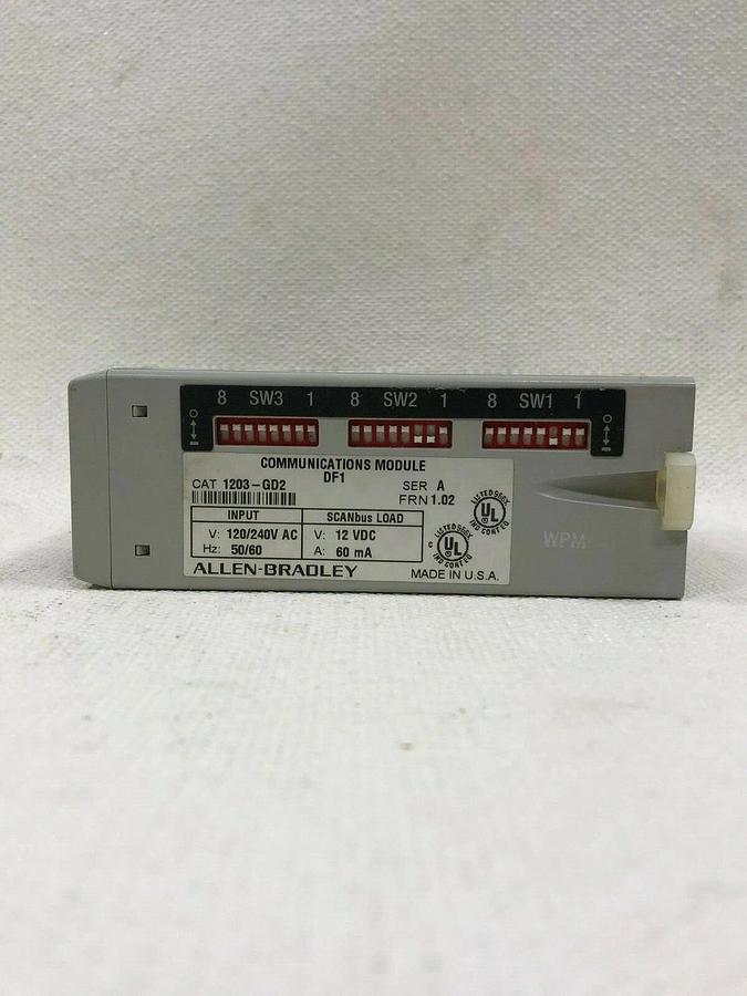 Used Allen Bradley 1203-GD2 Communications Module Series A