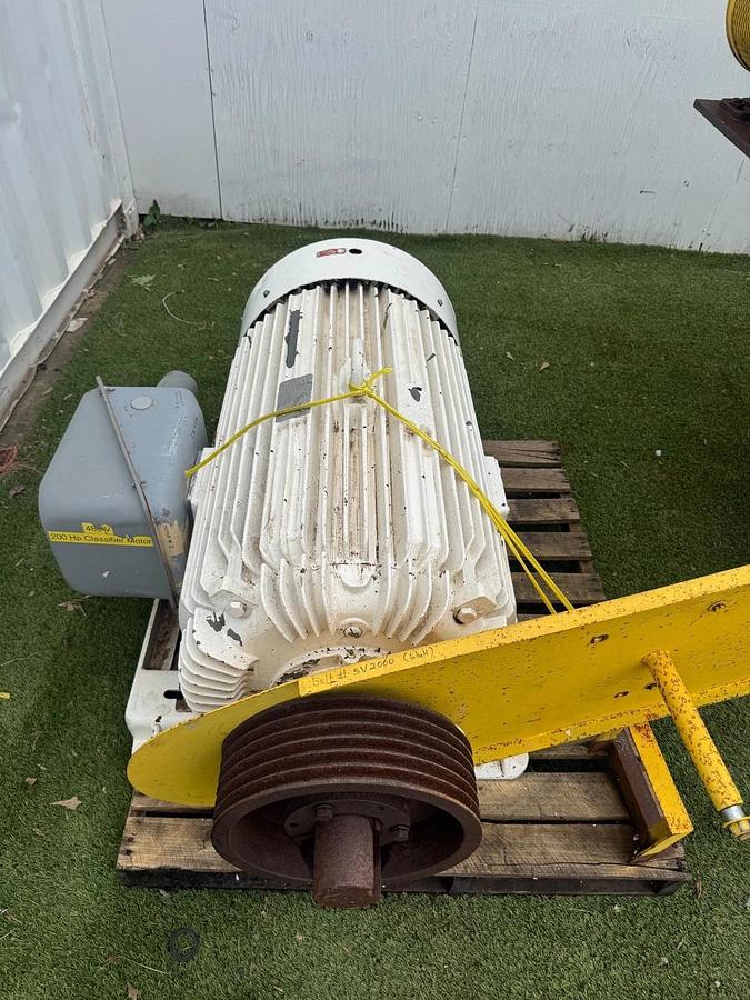 Used Prater CLM-101 Air Classifier, Toshiba 200Hp 3Ph Motor, with Spare Parts