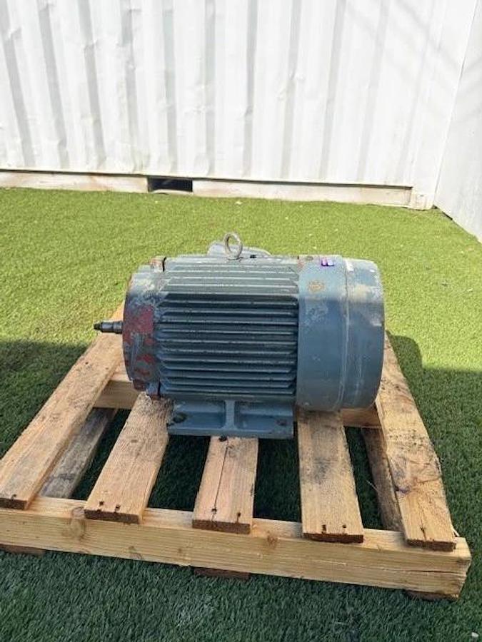 Used Tatung BBFC-HDA 15Hp Motor @ 3520RPM, 160M Frame, 240/480V