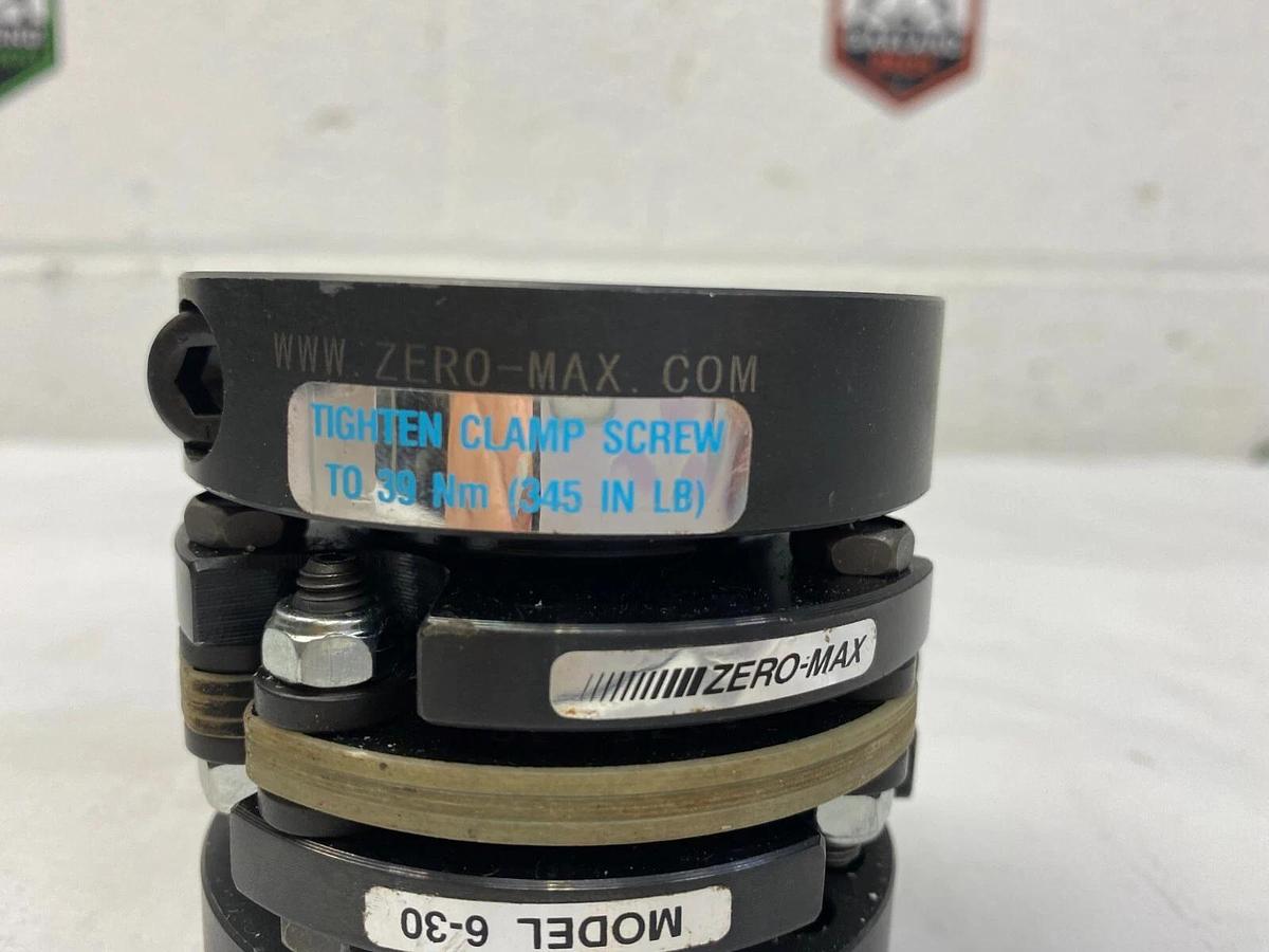 Used Zero-Max 6-30 CD Coupling, Single Flex, Bore 0.96" (24.6 mm)