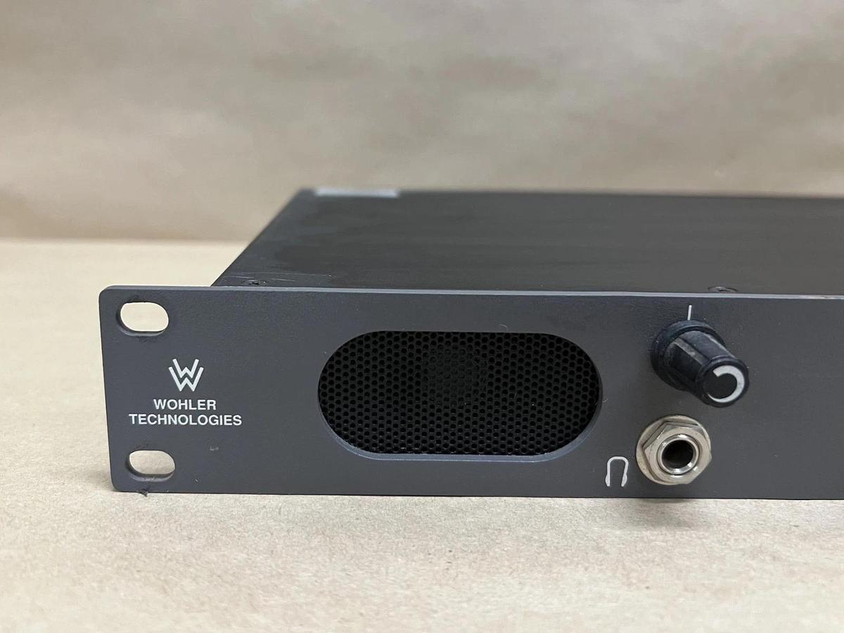 Used Wohler Technologies AMP1A-4S Analog Audio Monitor Panel