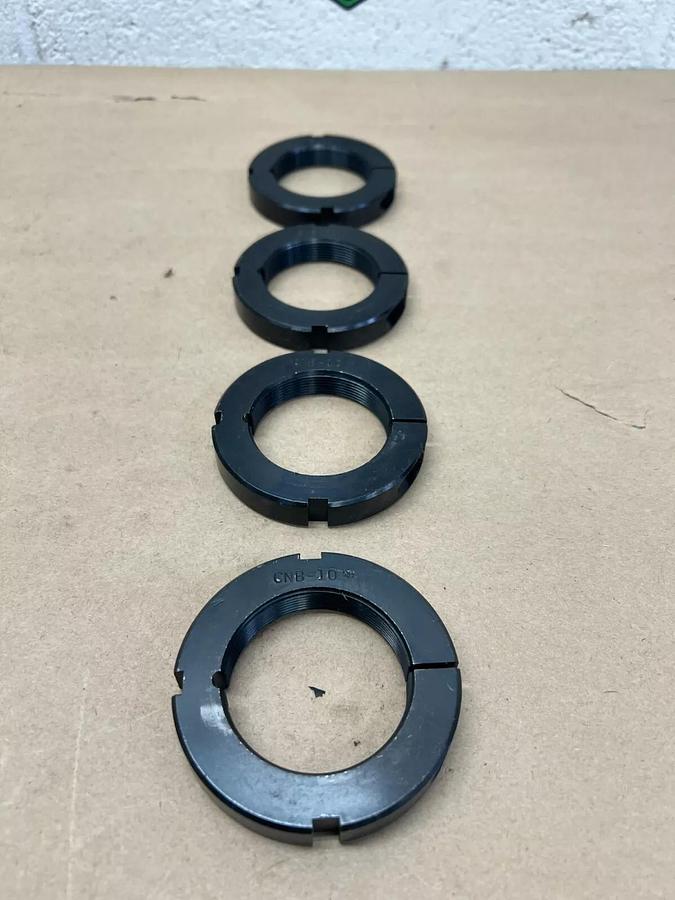 Used Whittet Higgins CNB-10 Carbon Steel Clampnut - Lot of 4