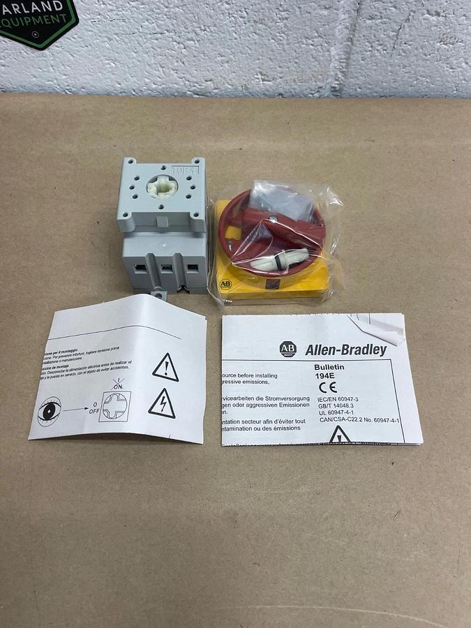 Used Allen Bradley 194E-E32-1753-6N Series B Switch-Disconnector *NEW*