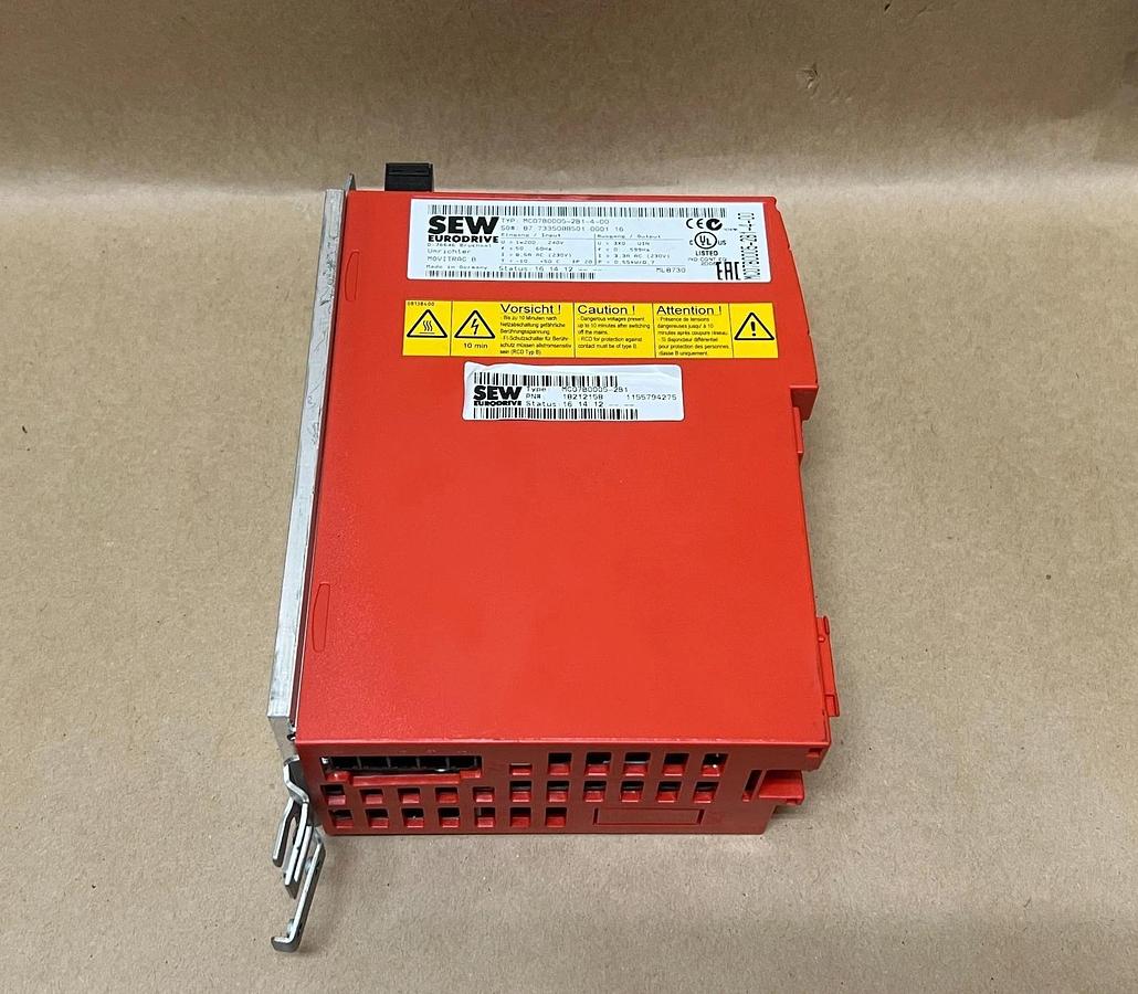 Used SEW Eurodrive MC07B0005-2B1-4-00 MOVITRAC B Inverter