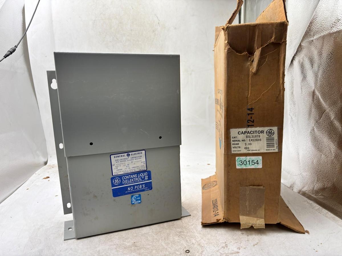 General Electric 65L333TC Dielektrol Capacitor, Internal Discharge Resistors