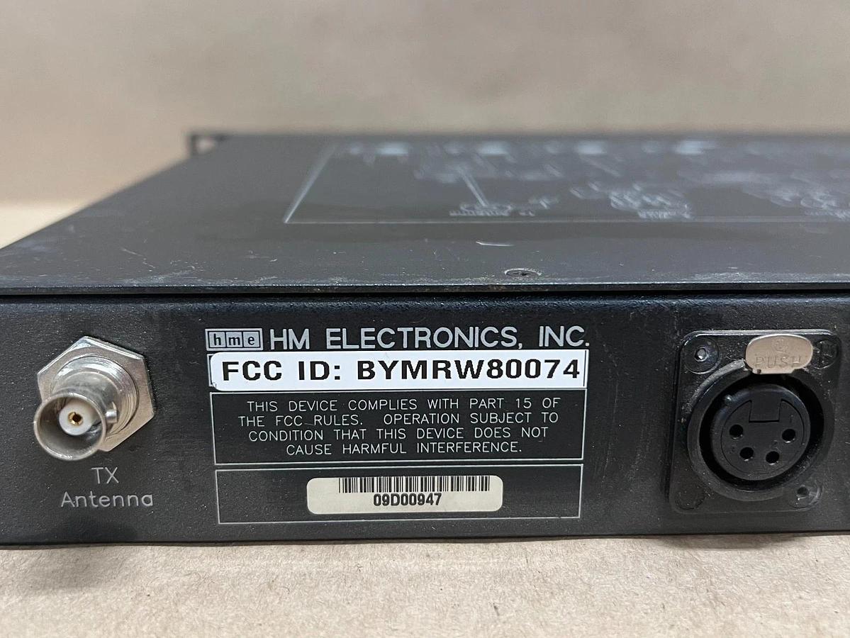 Used HME RW800 Wireless Intercom System Receiver - PARTS