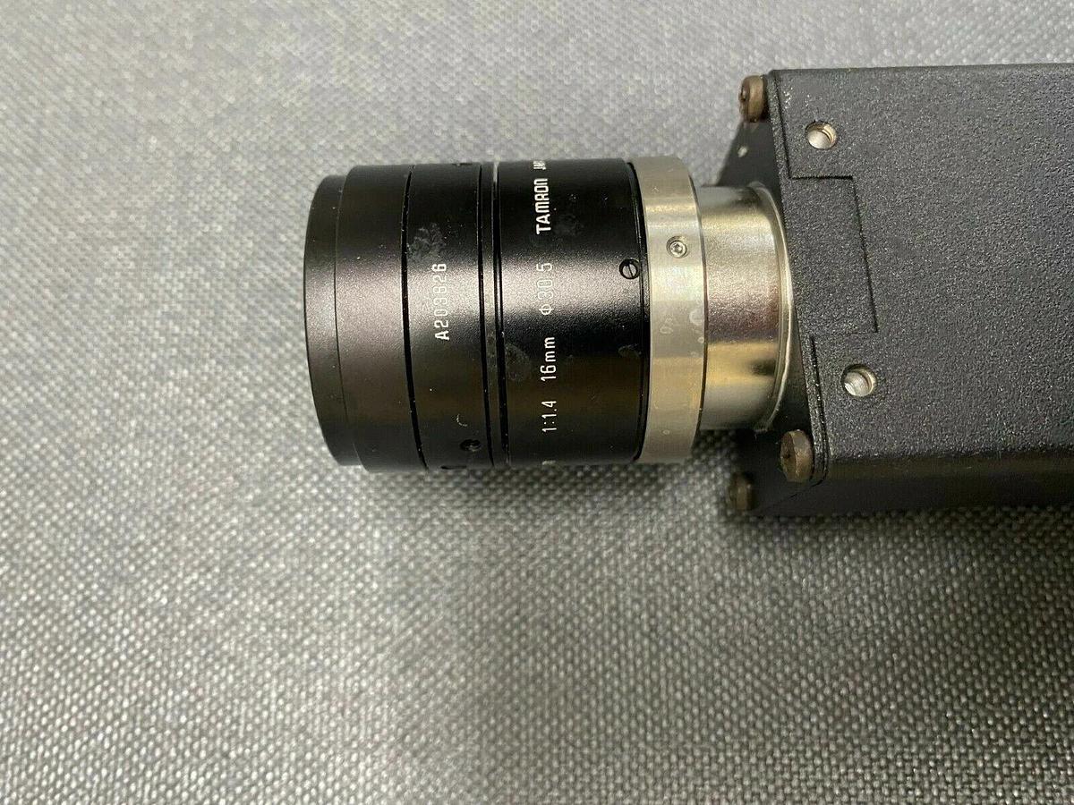 Used Basler A641FC Industrial CCD Camera w/ Tamron Lens (1:1.4)