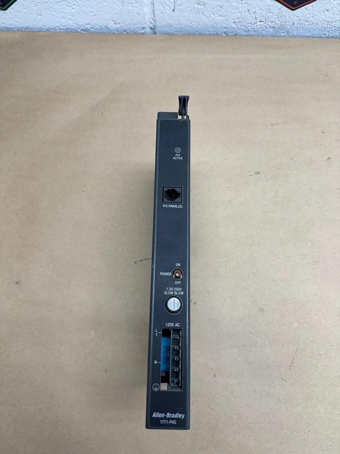 Used Allen Bradley 1771-P4S 120V Power Supply Module