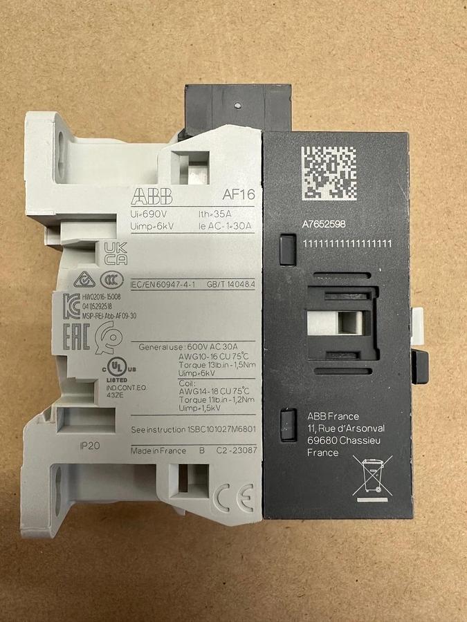Used ABB 1SBL177201R1300 Contactor AF16-40-00-13 *NEW*