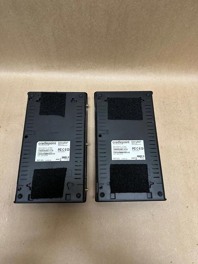 Used Cradlepoint MBR1400 WiFi Router, H/W ver 1.0 - Lot of 2