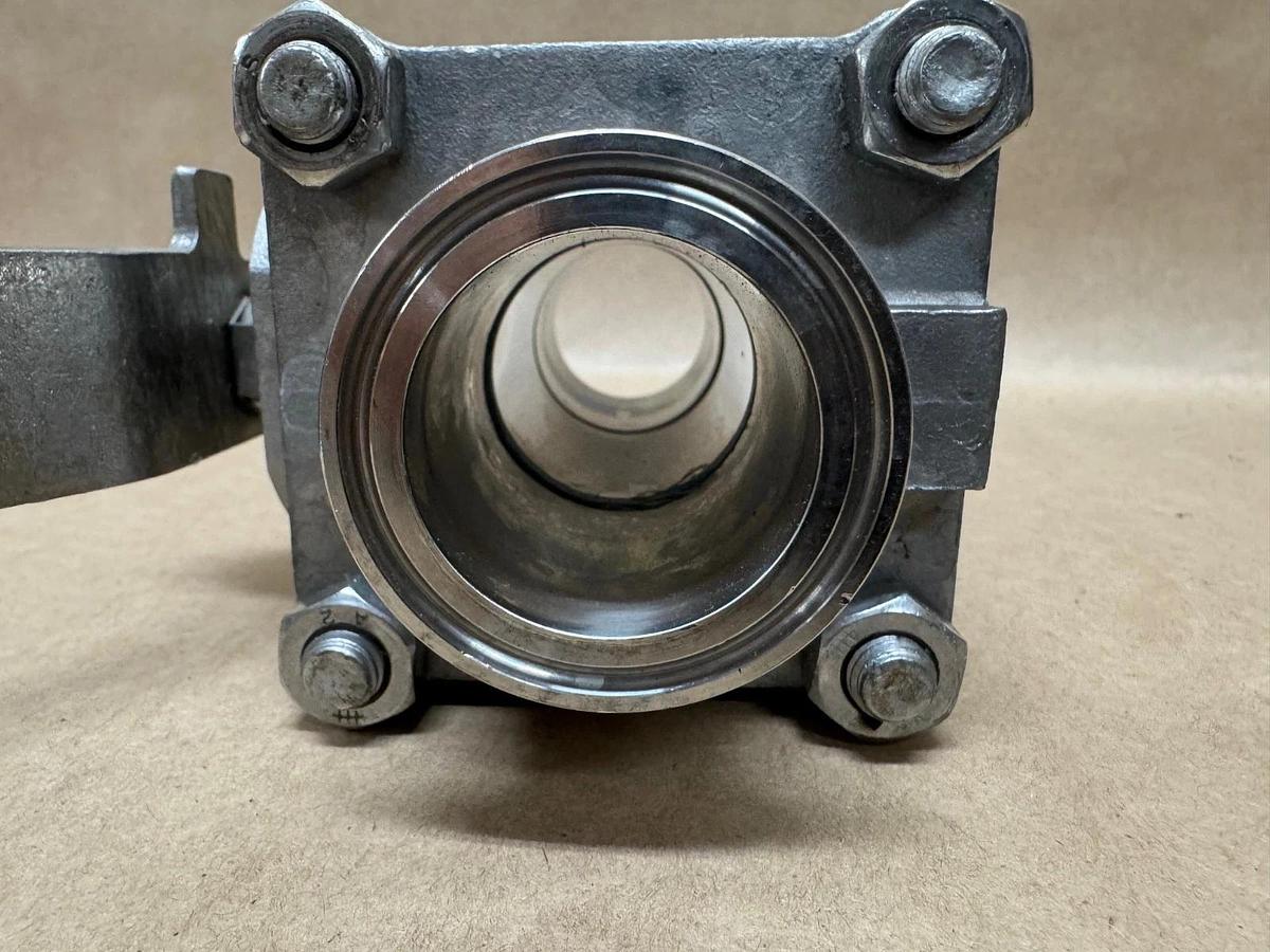 Used SVF 841L08 1-1/2” 316L CF3M Ball Valve