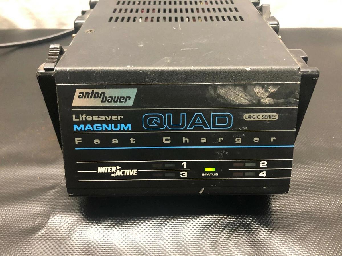 Used Anton Bauer InterActive Lifesaver Magnum Quad Logic Series Fast Charger