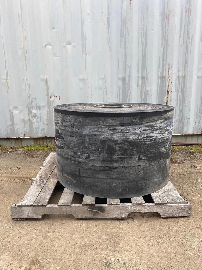 Used Conveyor Belt 24” Width, Smooth Top, 2 Ply, 320 Feet Long