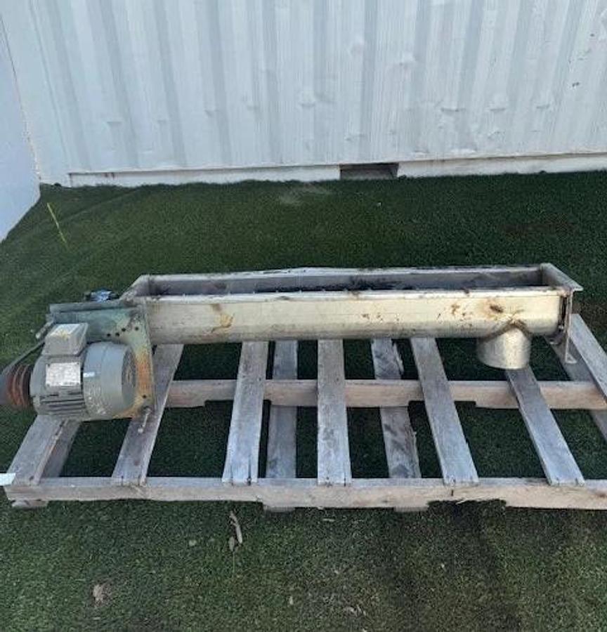 Used Stainless Steel Auger 54” L, Dodge SCXT115 & Toshiba 0014FTSA1A-P