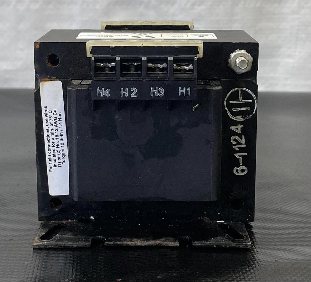 Used Allen Bradley 1497-C-BASX-0-N Industrial Control Transformer 0.13 KVA 240/480 V