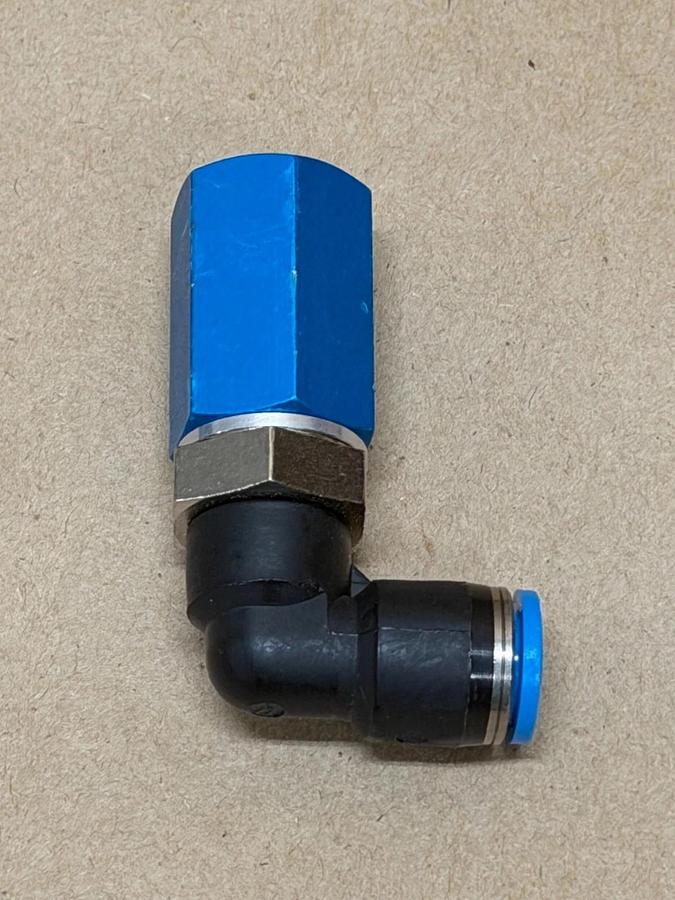 Used Festo Pneumatic Push-In Elbow Fitting - Lot of 10