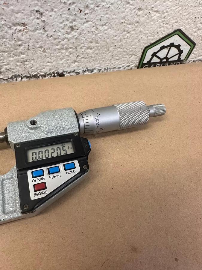 Used Mitutoyo - 323-711-10 - Digimatic Micrometer 0-1” 0.00005”-0.001mm No Case