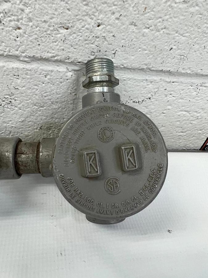 Used Killark Electrolet GEMT & EYS-2 1/2” Conduit Housing Units Aluminum Housing