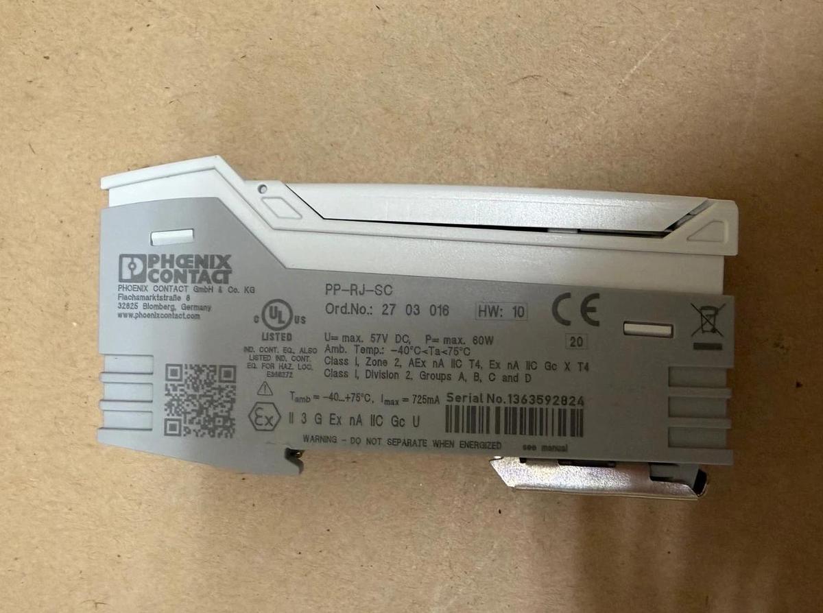 Phoenix Contact PP-RJ-SC Patch Panel *NEW*