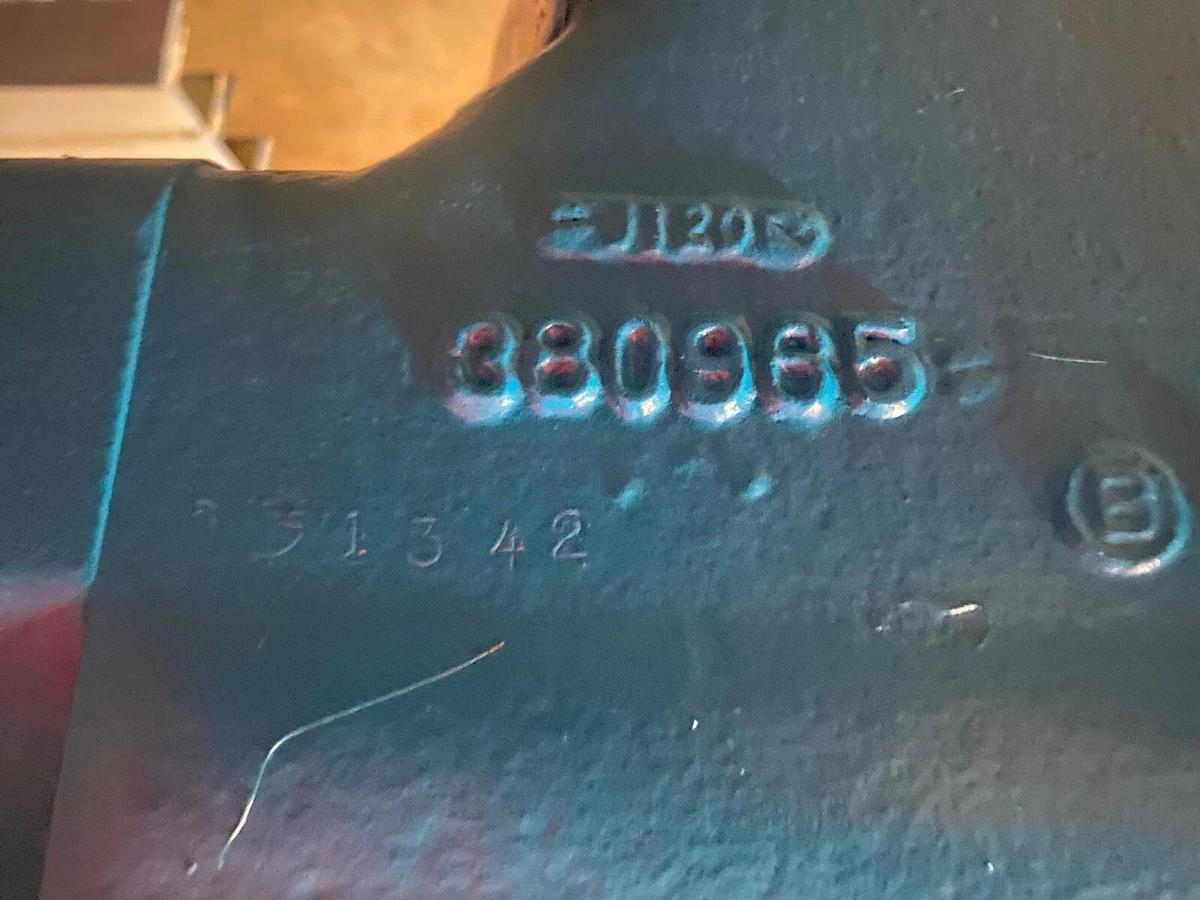 Used 3 Stage Hydraulic Pump Manifold w/ Toshiba Motor 100HP, 1775 RPM, 4 Pole