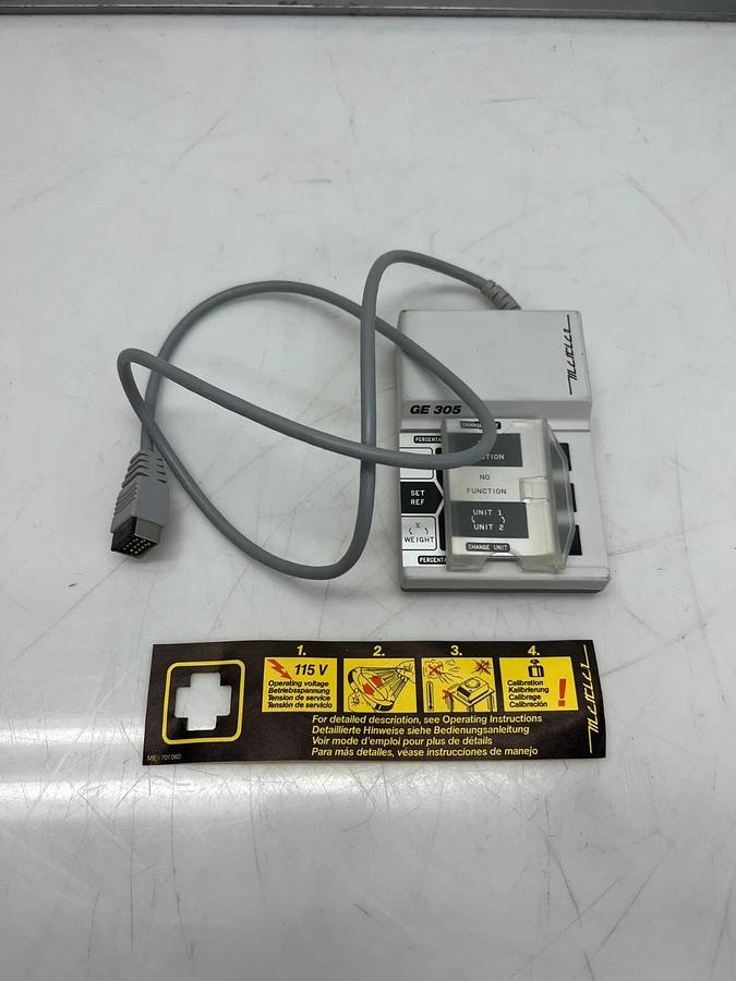 Used Mettler GE 305 LabPac w/ Interface Card