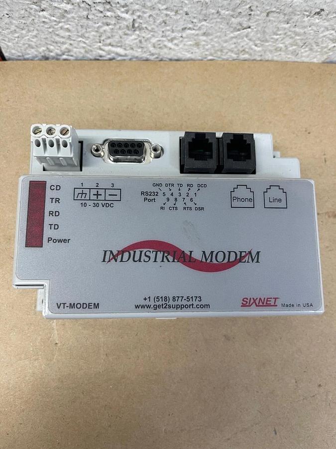 Used Sixnet VT-Modem, Industrial Modem