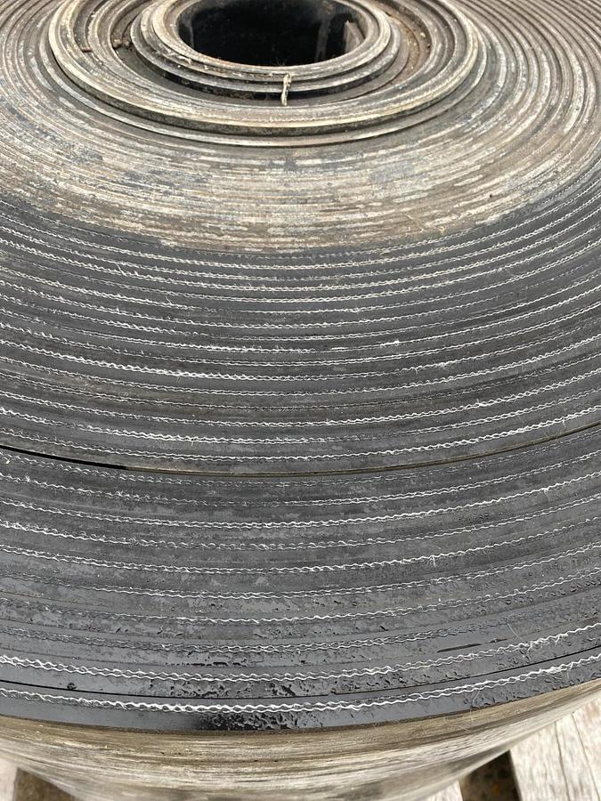 Used Conveyor Belt 24” Width, Smooth Top, 2 Ply, 320 Feet Long